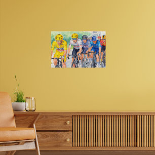 Póster Jasper Philipsen Ganador de la Etapa 13 Tour de Fr