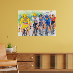 Póster Jasper Philipsen Ganador de la Etapa 13 Tour de Fr