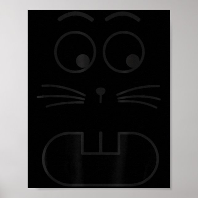 Póster Jasper Rabbit Halloween Costume Funny Boo Jee Booj (Frente)