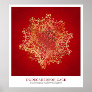 Póster Jaula de Dodecahedron