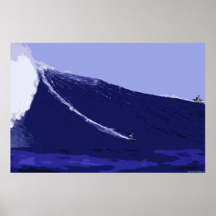 Póster Jaws, Hawaii