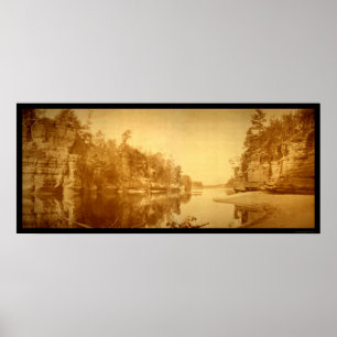 Póster Jaws of the Wisconsin Dells Photo 1894