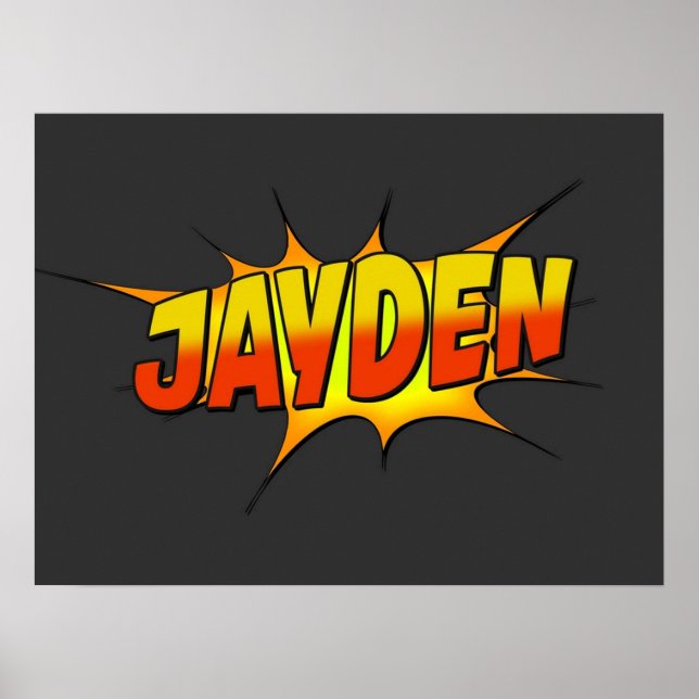 Póster Jayden (Frente)