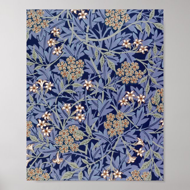 Póster Jazmín de William Morris (Frente)
