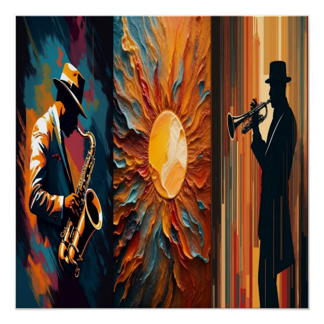 Póster Jazz (Anverso)