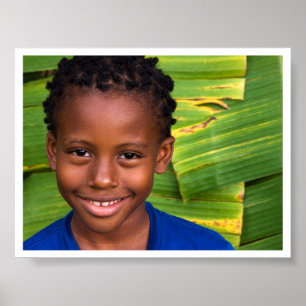 Póster jazz azul verde amarillo