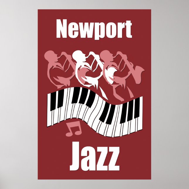 Póster jazz de Newport (Frente)