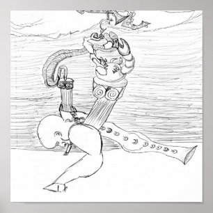 Póster Jazz (detalle)