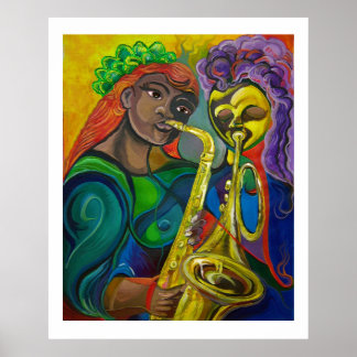 Póster Jazz Duo