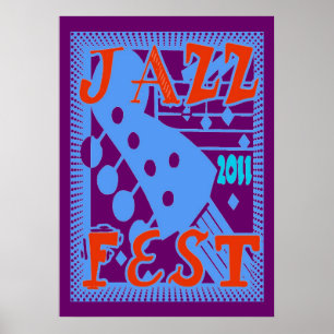 Póster Jazz Fest Guitar 2011