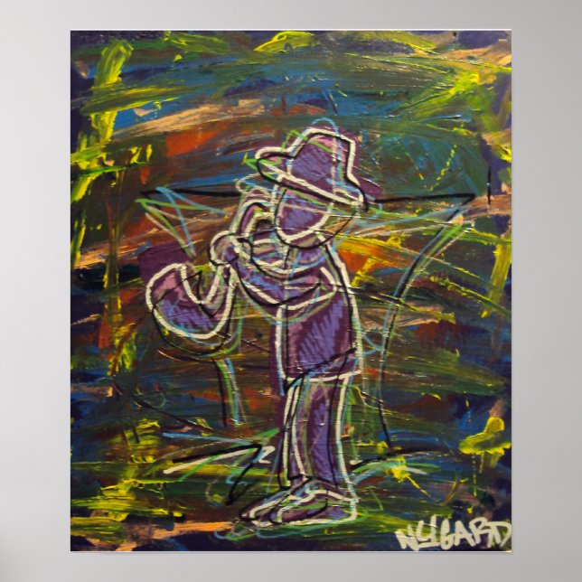 Póster Jazz Man (Frente)