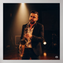 Jazzman Saxophone Player