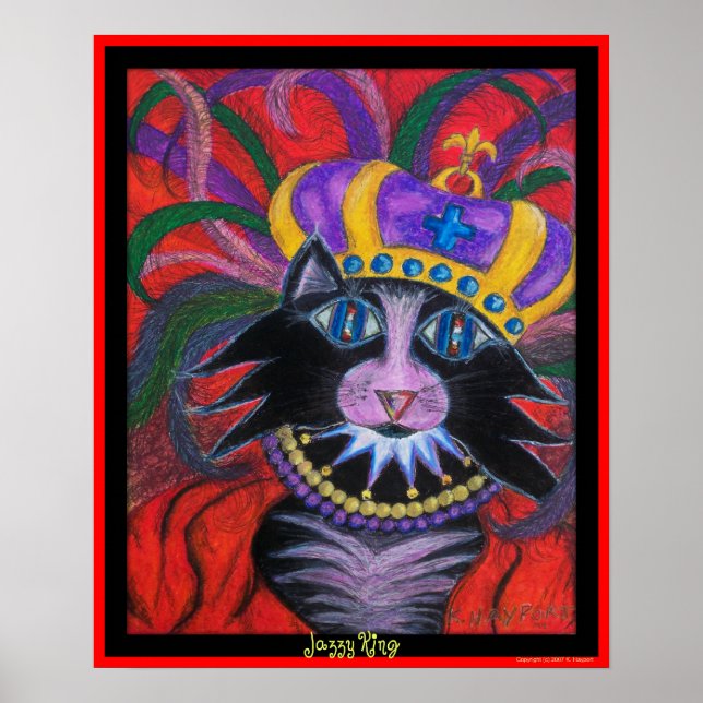 Póster Jazzy King (Frente)