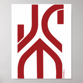 Póster JCM Stylized Logo Poster
