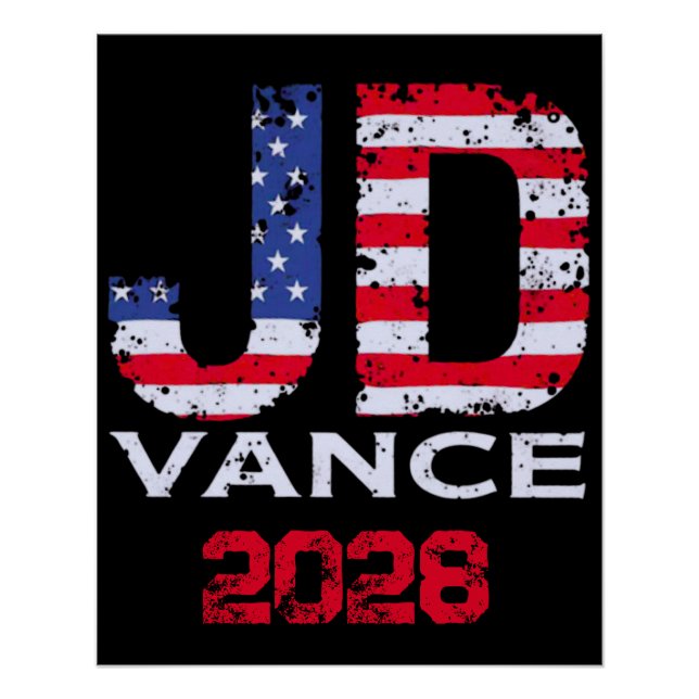 Póster JD Vance 2028 (Anverso)