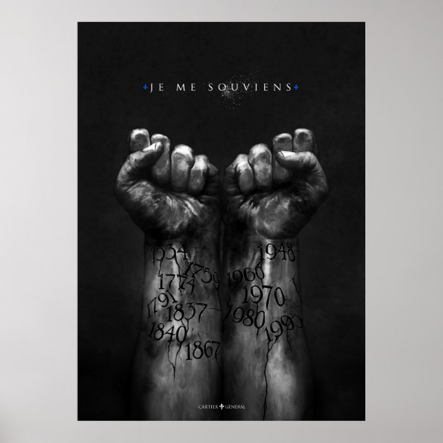 Póster Je me souviens (Frente)