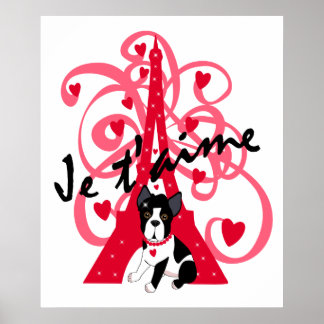 Póster Je t'aime