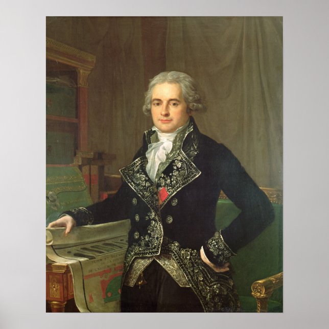 Póster Jean Antoine Chaptal Comte de Chanteloupe (Frente)