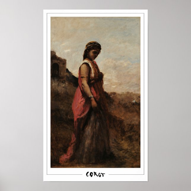 Póster Jean-Baptiste-Camille Corot Bella Artes #427 (Frente)