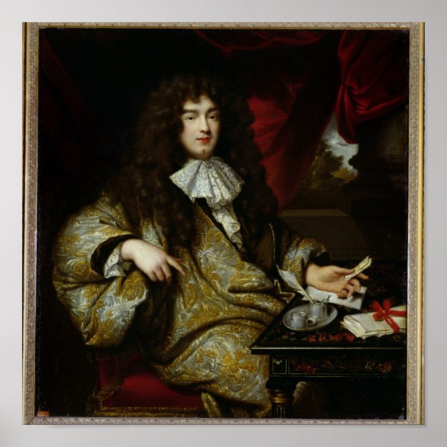 Póster Jean-Baptiste Colbert Marquis de Seignelay (Frente)
