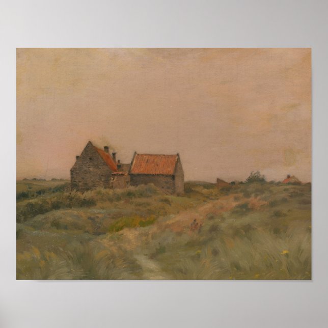 Póster Jean Charles Cazin - Día de Octubre (Frente)