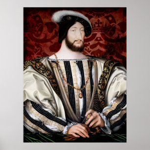 Póster Jean Clouet - Francois I, Rey de Francia