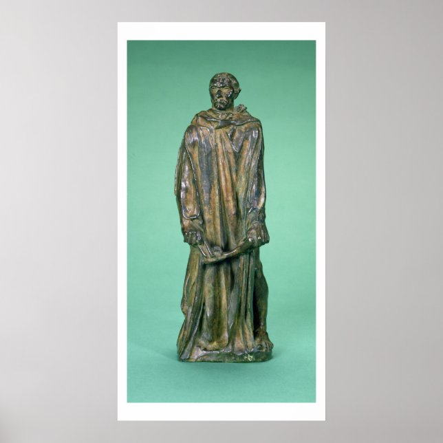 Póster Jean d'Aire, de los Burghers de Calais (bronce) (Frente)
