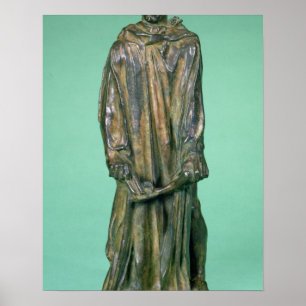 Póster Jean d'Aire, de los Burghers de Calais (bronce)
