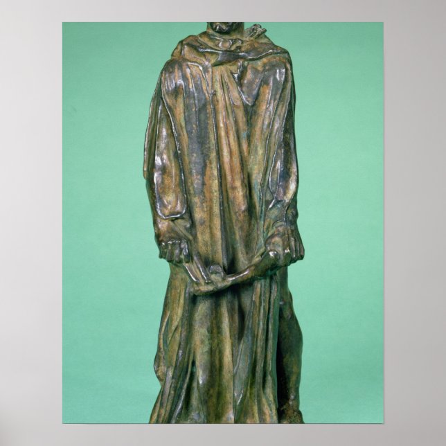 Póster Jean d'Aire, de los Burghers de Calais (bronce) (Frente)