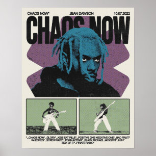 Póster Jean Dawson Chaon Now* Album Poster
