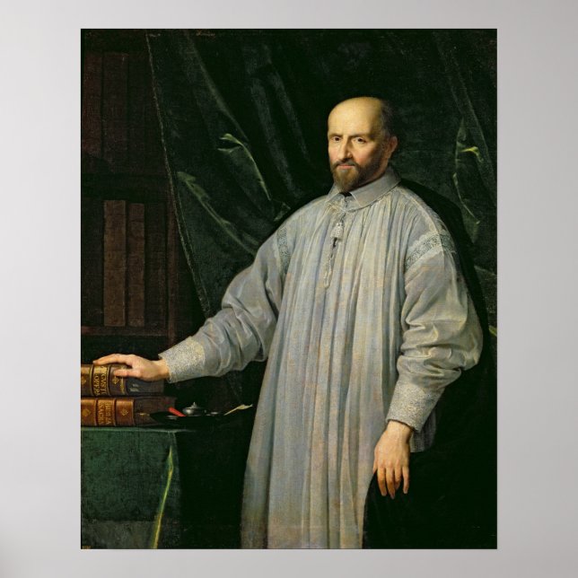 Póster Jean Duvergier de Hauranne Abbot (Frente)