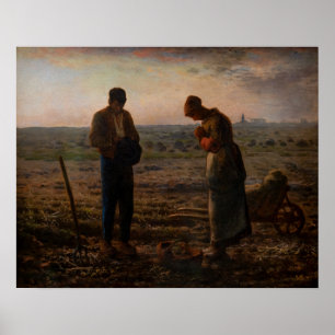 Póster Jean-Francois Millet - El Ángelus