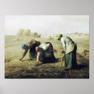 Póster Jean François Millet, los ganaderos