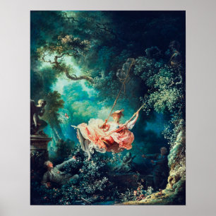 Póster Jean-Honore Fragonard: El Swing