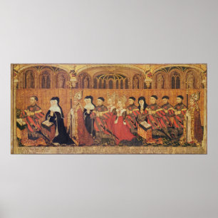 Póster Jean I Jouvenel des Ursins con su esposa