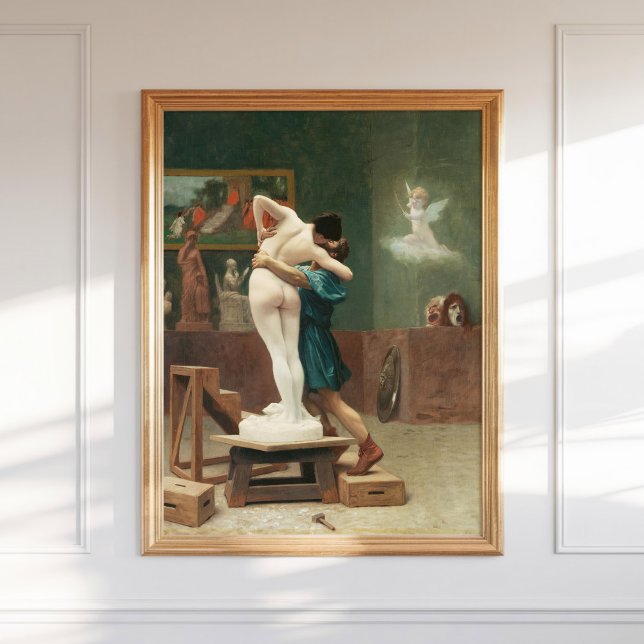 Póster Jean-Leon Gerome Pygmalion y Galatea 1890 Art (Subido por el creador)