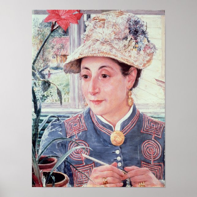 Póster Jeanette Rubenson, 1883 (Frente)