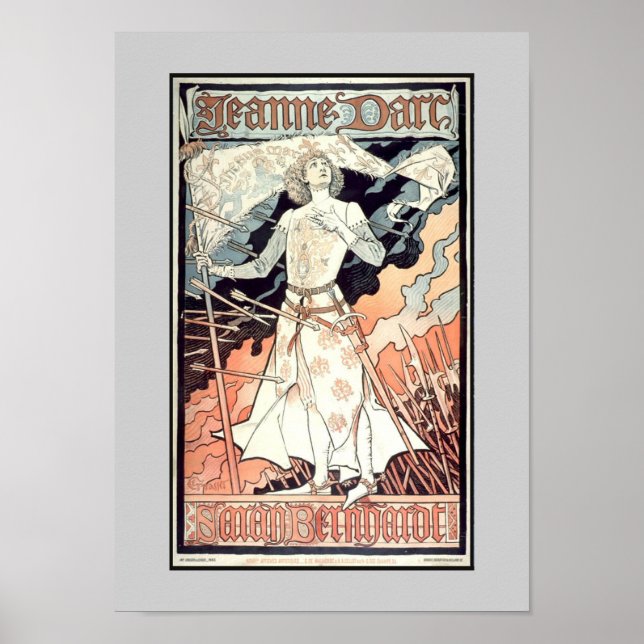 Póster Jeanne D'Arc (Frente)