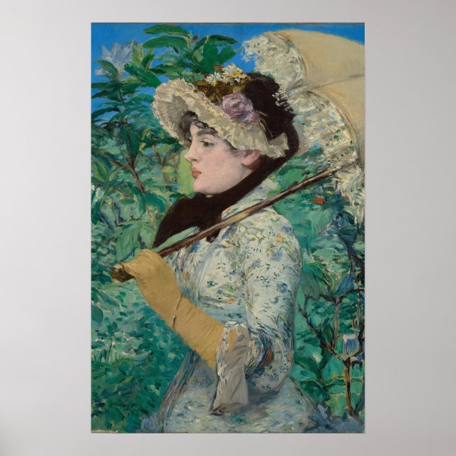 Póster Jeanne | Édouard Manet (Frente)