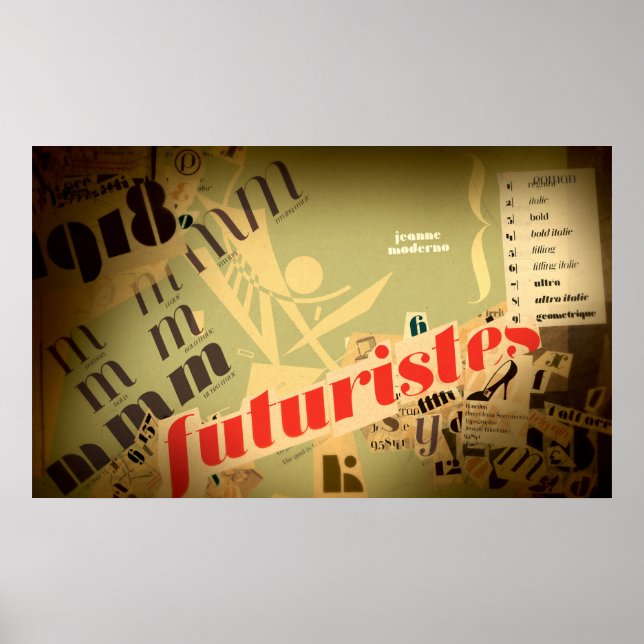 Póster Jeanne: Futuristes (Frente)