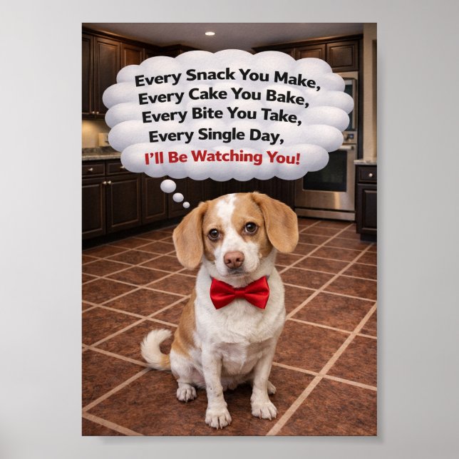 Póster "Jed is Watching You" (Frente)