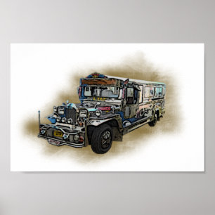 Póster Jeepney