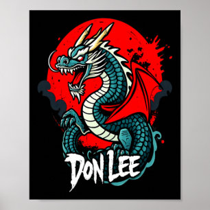 Póster Jeet Kune Do Jkd Artes marciales mixtas Lee Don's