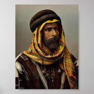 Póster Jefe beduino de Palmira, Tierra Santa (es decir, T