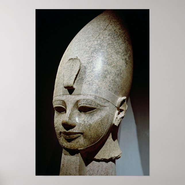 Póster Jefe colosal de Amenhotep III, de al-Qurnah (Frente)