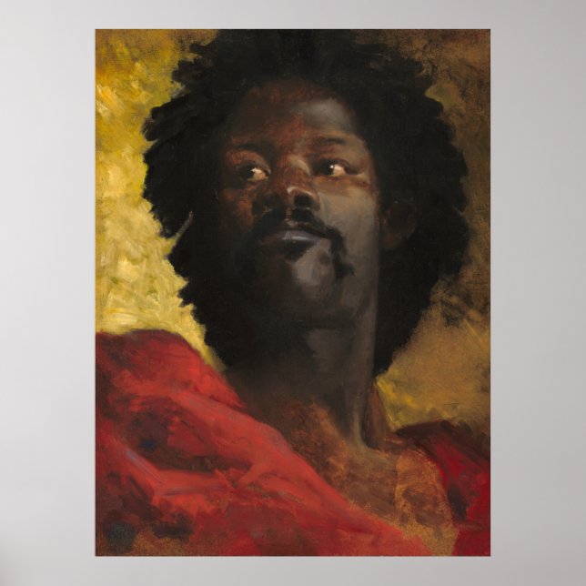 Póster Jefe de Abyssinia - Henri Regnault Bella Artes (Frente)