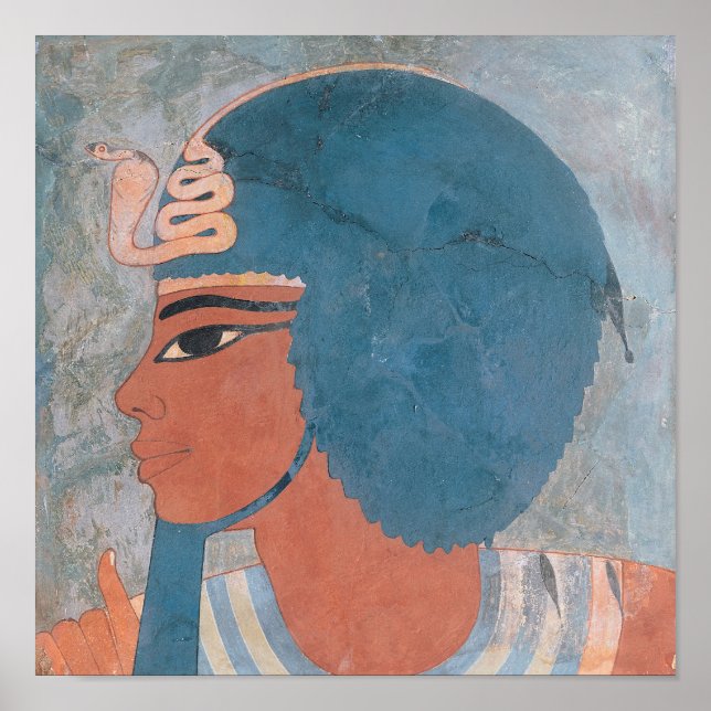 Póster Jefe de Amenophis III desde la tumba de Onsou (Frente)