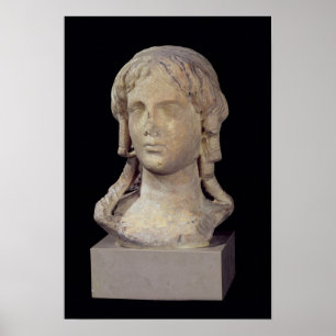 Póster Jefe de Berenice I o Cleopatra I