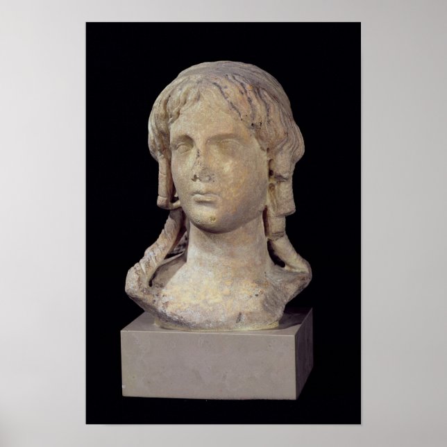 Póster Jefe de Berenice I o Cleopatra I (Frente)