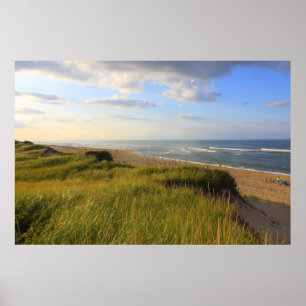 Póster Jefe de la playa Truro Cape Cod del prado